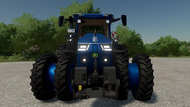 John Deere 8R by TaZ Modding v1.0.0.1 для Farming Simulator 22 (1.5.x)