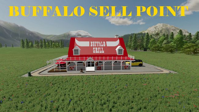 Buffalo Sell Point v1.0 для Farming Simulator 22 (1.5.x)