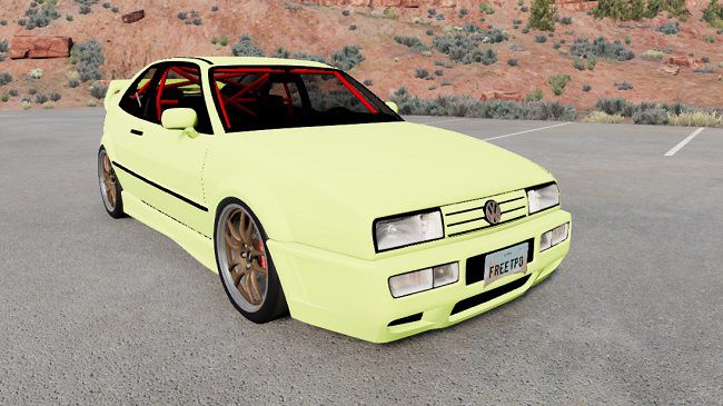 Volkswagen Corrado VR6 Turbo v1.0 для BeamNG.drive (0.25.x)