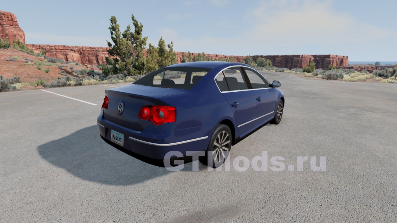 Volkswagen Passat B6 v1.0 для BeamNG.drive (0.29.x) » Моды для игр про  автомобили от GTMods.ru