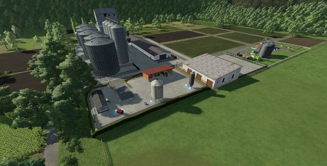 Карта Small Cow Farm v1.0.0.2 для Farming Simulator 22 (1.7.x)