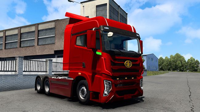 FAW YINGTU First Class Cabin v1.0 для Euro Truck Simulator 2 (1.44.x)