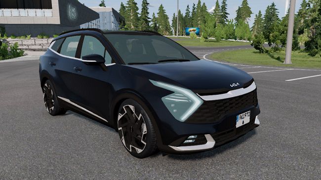 Kia Sportage (NQ5) GT-Line 2022 v1.0 для BeamNG.drive (0.25.x)
