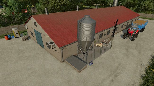 Chicken Coop v1.1 для Farming Simulator 22 (1.8.x)