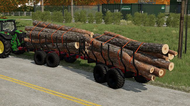 Wood Trailer v1.0 для Farming Simulator 22 (1.5.x)