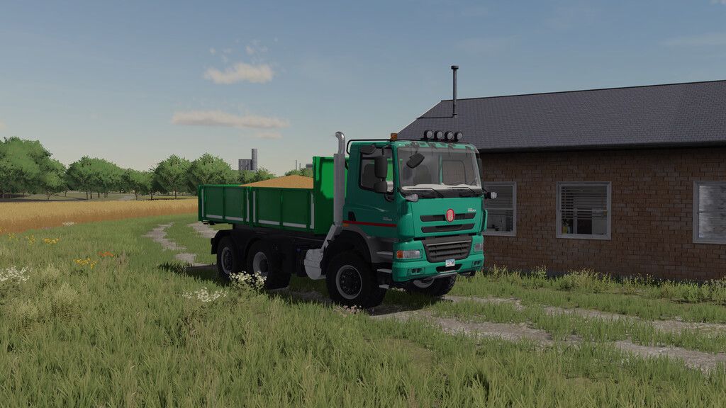 Tatra Phoenix 6x6 Kipper V10 для Farming Simulator 22 15x Моды для игр про автомобили от 1946