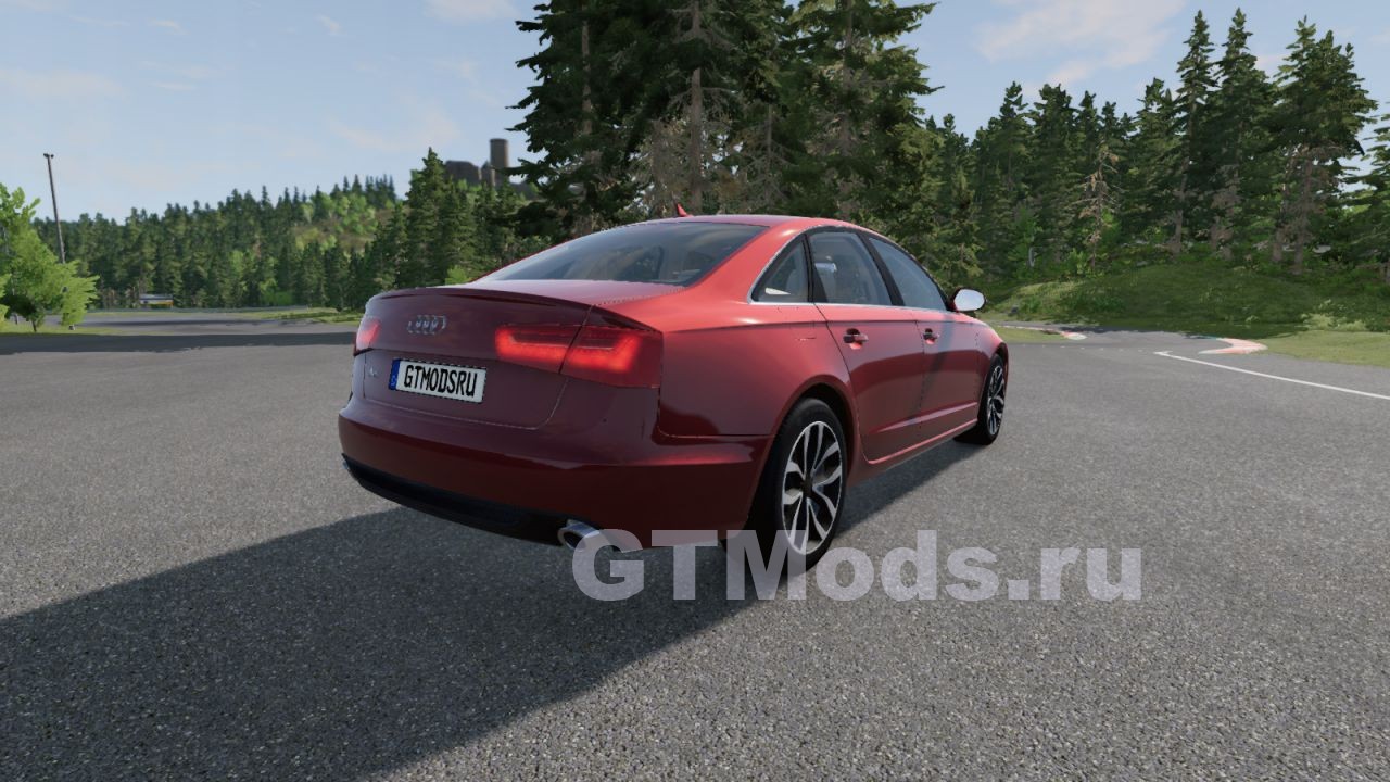 Audi A6 C7 v1.0 для BeamNG.drive (0.28.x) » Моды для игр про автомобили от  GTMods.ru