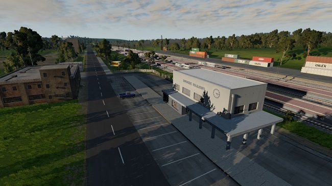 Карта Maseukowice Train Station v0.5b для BeamNG.drive (0.26.x)