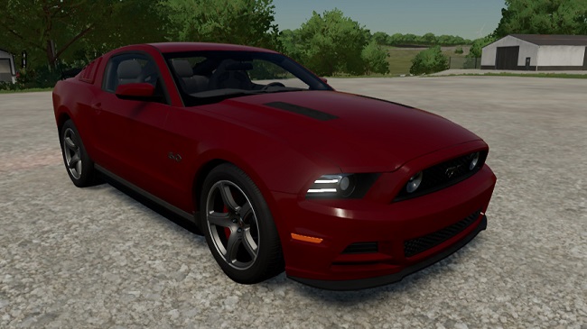 Ford Mustang S197 2013-2014 v1.0 для Farming Simulator 22 (1.5.x)