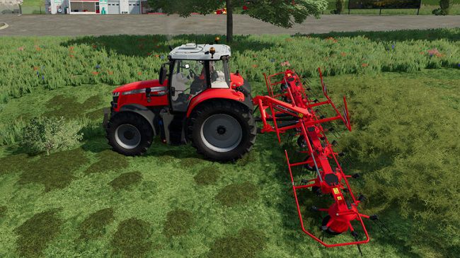 Massey Ferguson TD 868 DN Tedder v1.0 для Farming Simulator 22 (1.5.x)