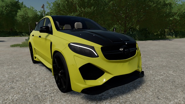 Mercedes Gle Coupe 2018 v1.0.0.0 для Farming Simulator 22 (1.6.x)