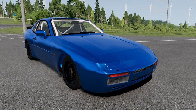 Porshe 944 v1.0 для BeamNG.drive (0.25.x)