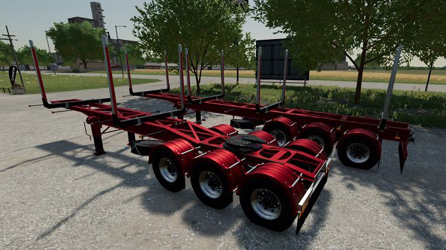 Australian Style Logging Trailers v1.1 для Farming Simulator 22 (1.6.x)