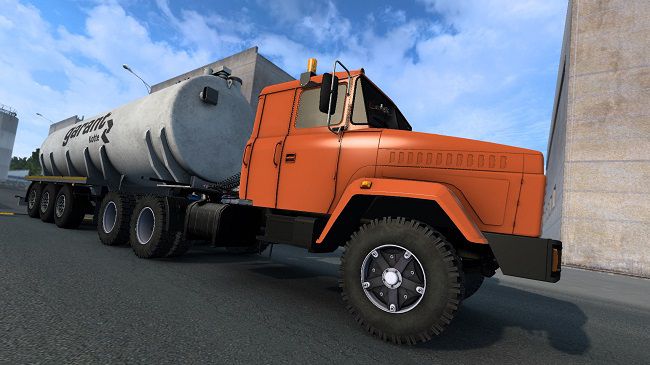 КрАЗ-64431 (1997) v1.0 для Euro Truck Simulator 2 (1.44.x, 1.45.x)