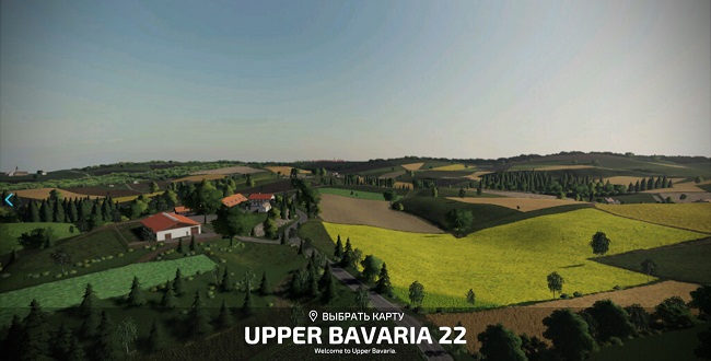 Карта Upper Bavaria 22 v1.0.2.1 для Farming Simulator 22 (1.6.x)