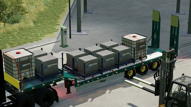 Fliegl SDS Lowloader Pack v1.0 для Farming Simulator 22 (1.6.x)