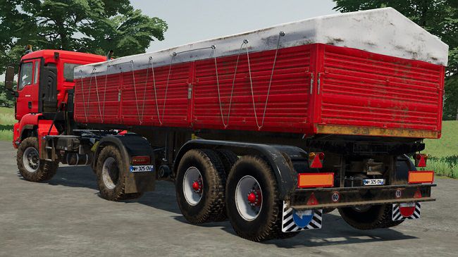 Semi-Trailer v1.0.0.1 для Farming Simulator 22 (1.6.x)