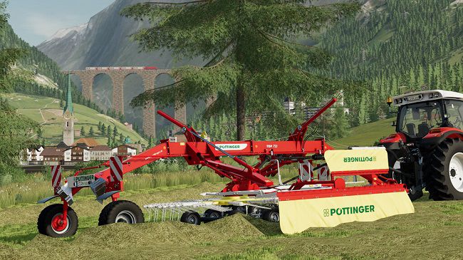 Pöttinger TOP 722 v1.0 для Farming Simulator 22 (1.6.x)