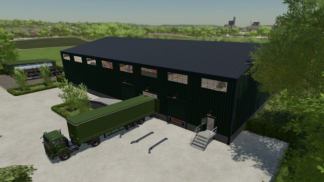 Medium Sized Warehouse v1.0.0.2 для Farming Simulator 22 (1.7.x)
