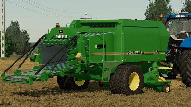 John Deere Balers v1.0 для Farming Simulator 22 (1.6.x)