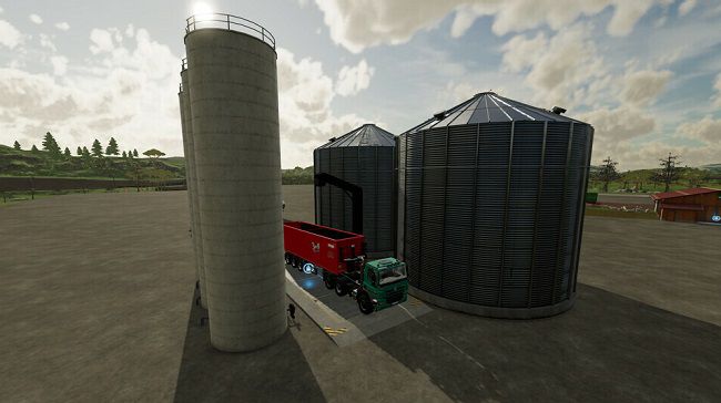 Grainquid Storage v1.4.0.0 для Farming Simulator 22