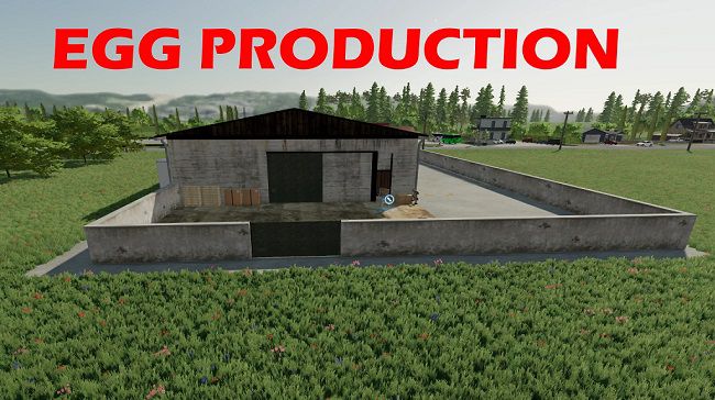 Eggs Production v1.1.0 для Farming Simulator 22 (1.6.x)