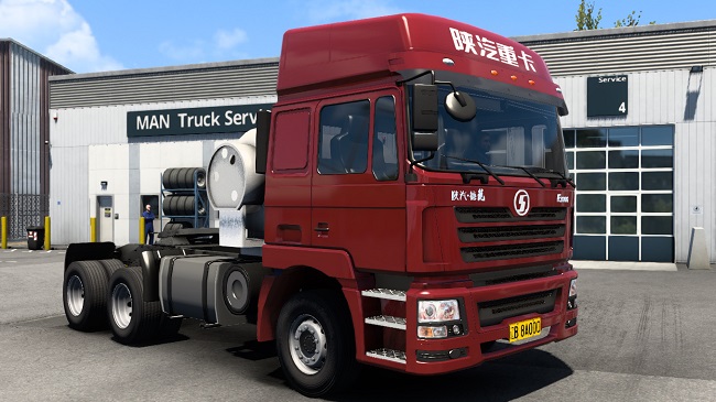 Shacman F3000 v1.0 для Euro Truck Simulator 2 (1.44.x, 1.45.x)