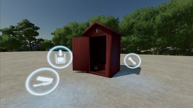 Outhouse v1.0.0.0 для Farming Simulator 22 (1.6.x)