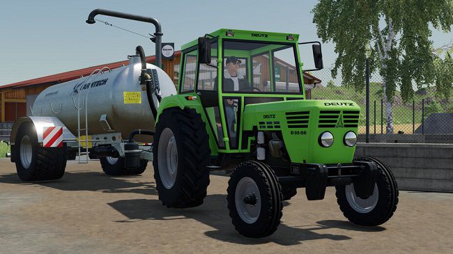 Deutz D'06 Series v1.1 для Farming Simulator 22 (1.7.x)