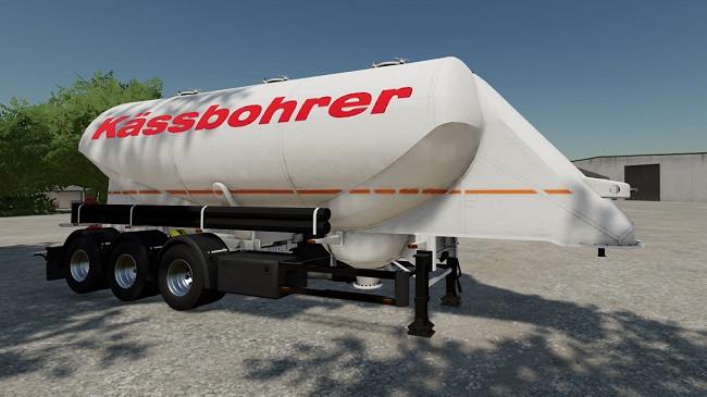 Kässbohrer Cement Trailer v1.0 для Farming Simulator 22 (1.6.x)