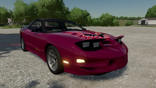 WS6 Trans Am 2002 v1.0 для Farming Simulator 22 (1.6.x)