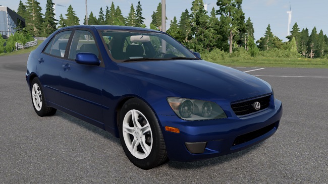 Lexus IS300 v1.0 для BeamNG.drive (0.26.x)