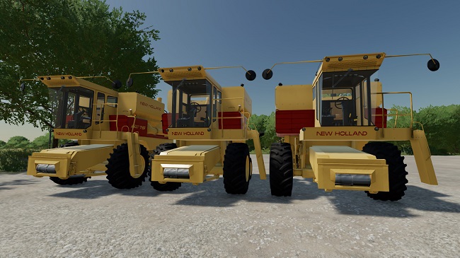 New Holland TR 5 Series v1.1 для Farming Simulator 22 (1.7.x)