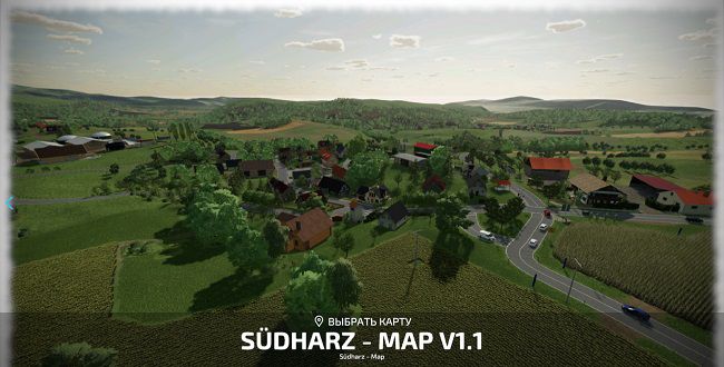 Карта Suedharz v1.2.0.1 для Farming Simulator 22 (1.9.1.x)
