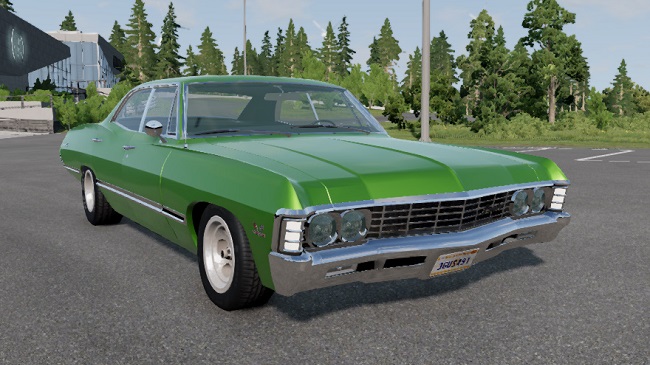 Chevrolet Impala 1967 v1.0 для BeamNG.drive (0.25.x)