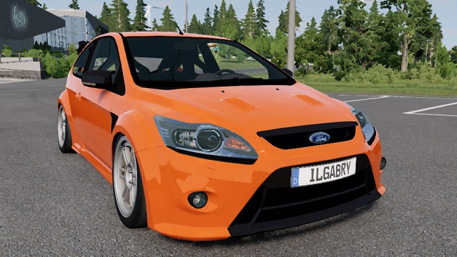 Ford Focus RS 2009 v3.2 для BeamNG.drive (0.27.x)