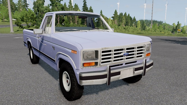 Ford F15 1980s v1.0 для BeamNG.drive (0.25.x)