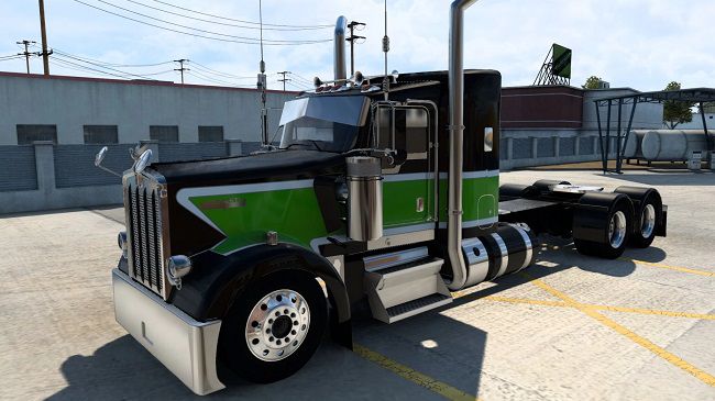 Kenworth w900l Custom v1.1 для American Truck Simulator (1.46.x)