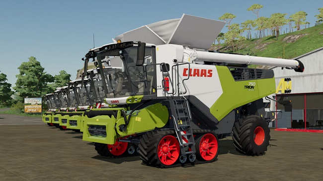 CLAAS TRION 520-750 v1.0 для Farming Simulator 22 (1.6.x)