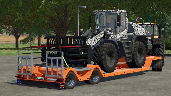 Lizard Special Lowloader TL38 v1.0 для Farming Simulator 22 (1.6.x)