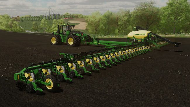 John Deere DB120 v1.0 для Farming Simulator 22 (1.6.x)