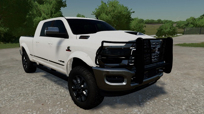 2020 Dodge Ram Mega Cab v0.9.5.1 для Farming Simulator 22 (1.6.x)