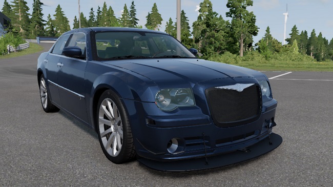 Chrysler 300C v1.0 для BeamNG.drive (0.25.x)