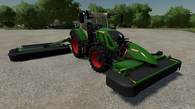 Fendt mowers Pack v1.0 для Farming Simulator 22 (1.6.x)