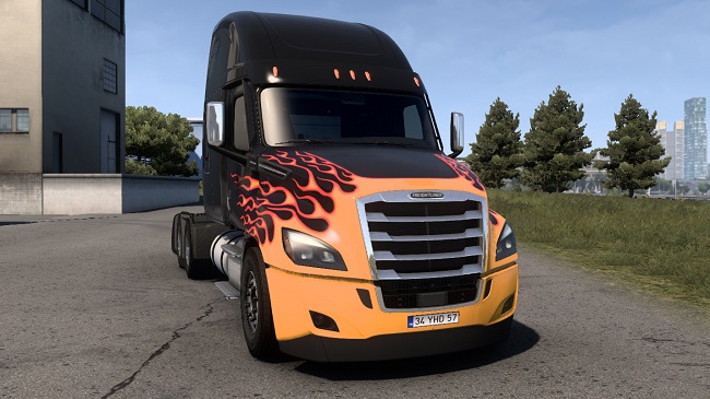 Freightliner Cascadia 2019 v1.0 для Euro Truck Simulator 2 (1.46.x)