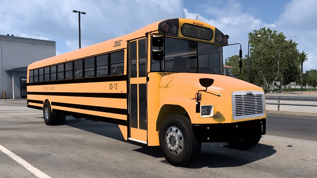 School Bus v1.0 для American Truck Simulator (1.44.x, 1.45.x)