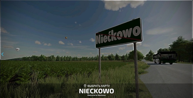 Карта Nieckowo v1.0 для Farming Simulator 22 (1.6.x)