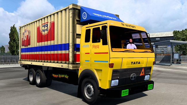 Tata 1615 Cargo Truck v1.1 для Euro Truck Simulator 2 (1.45.x)