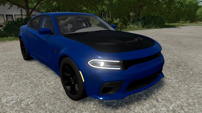 2015 Dodge Charger v2.0 для Farming Simulator 22 (1.6.x)