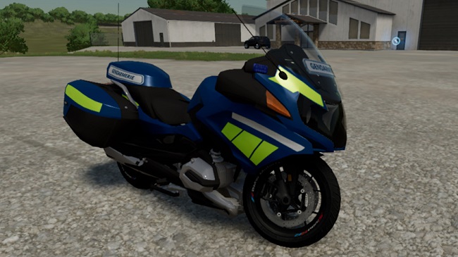 BMW RT 1200 Gendarmerie v1.0 для Farming Simulator 22 (1.6.x)